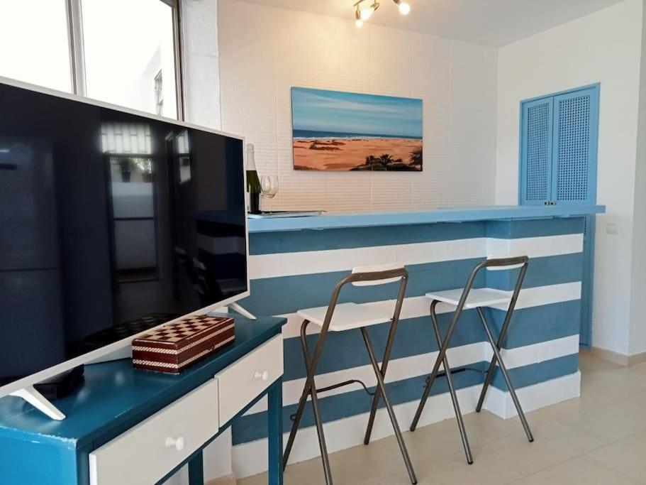 Apartment With Large Terrace, 10 Meters From Playa De Las Burras San Bartolomé エクステリア 写真